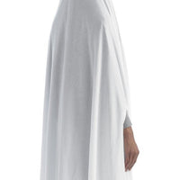White Khimar-Long Prayer Women's Hijab - EastEssence.com