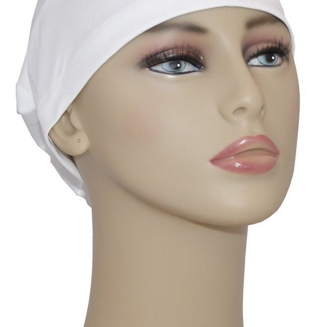 White Underscarf Hijab Cap - EastEssence.com