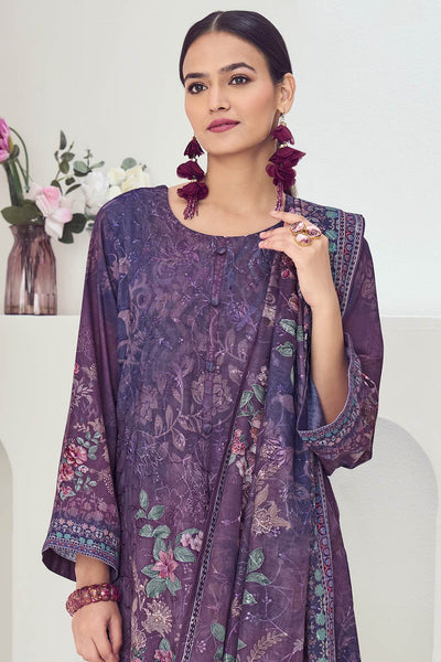 Women’s Cotton Printed A - Line Suit Set - EastEssence.com