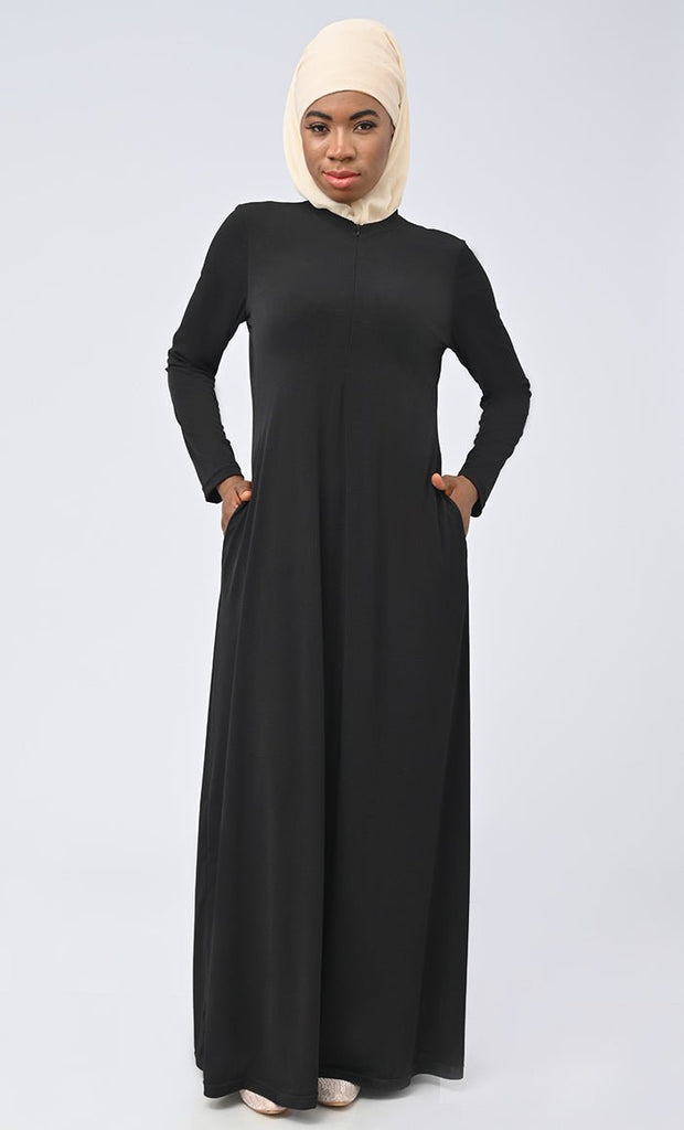 Women's Long Length Black Lining - Final Sale - EastEssence.com