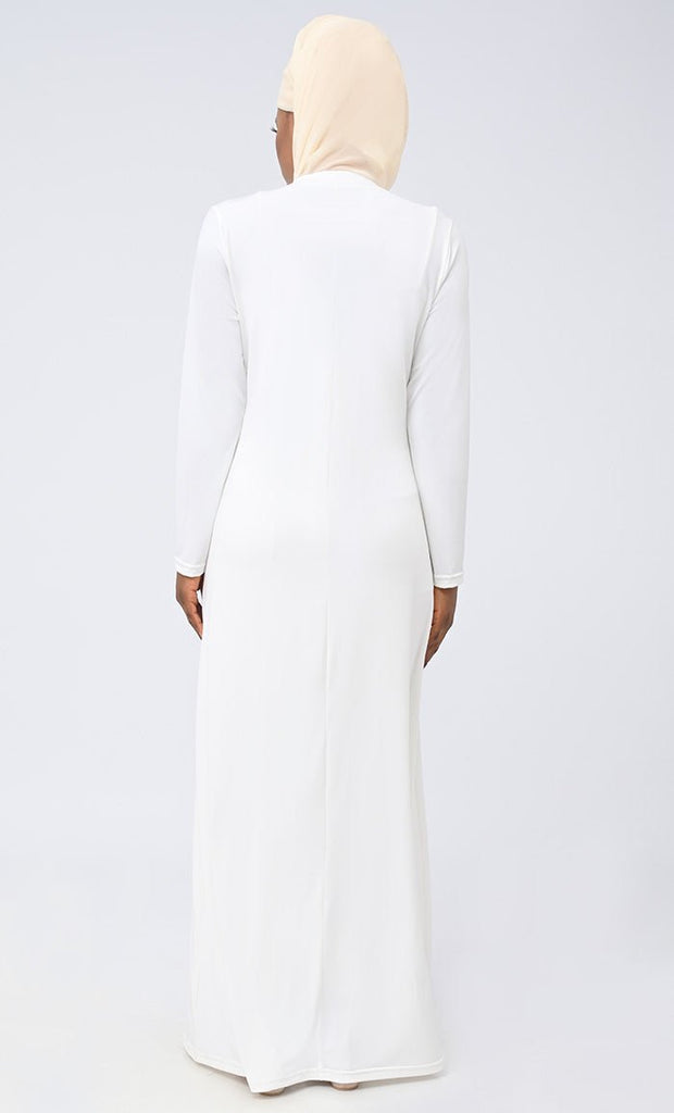 Women's Long Length White Lining - Final Sale - EastEssence.com