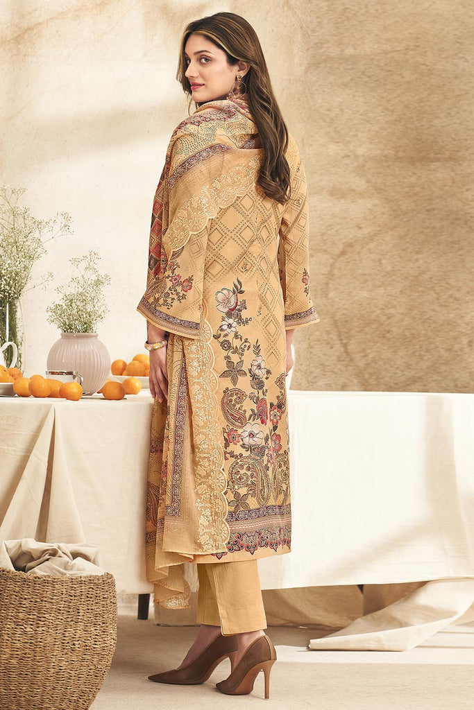 Women’s Printed Casual Kameez Pant Set with Dupatta - EastEssence.com
