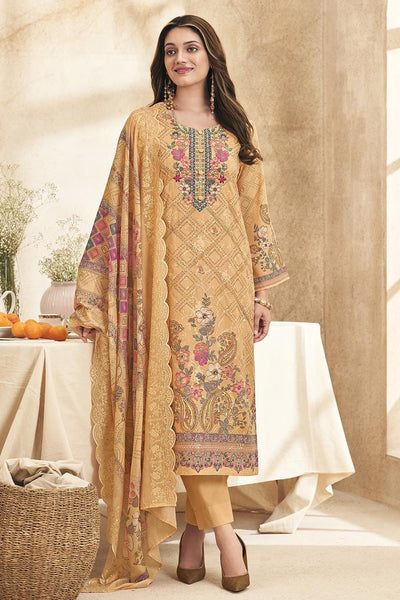 Women’s Printed Casual Kameez Pant Set with Dupatta - EastEssence.com