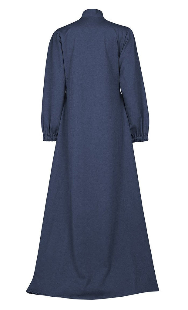 Women's Warm Dark Grey Abaya - Final Sale - EastEssence.com