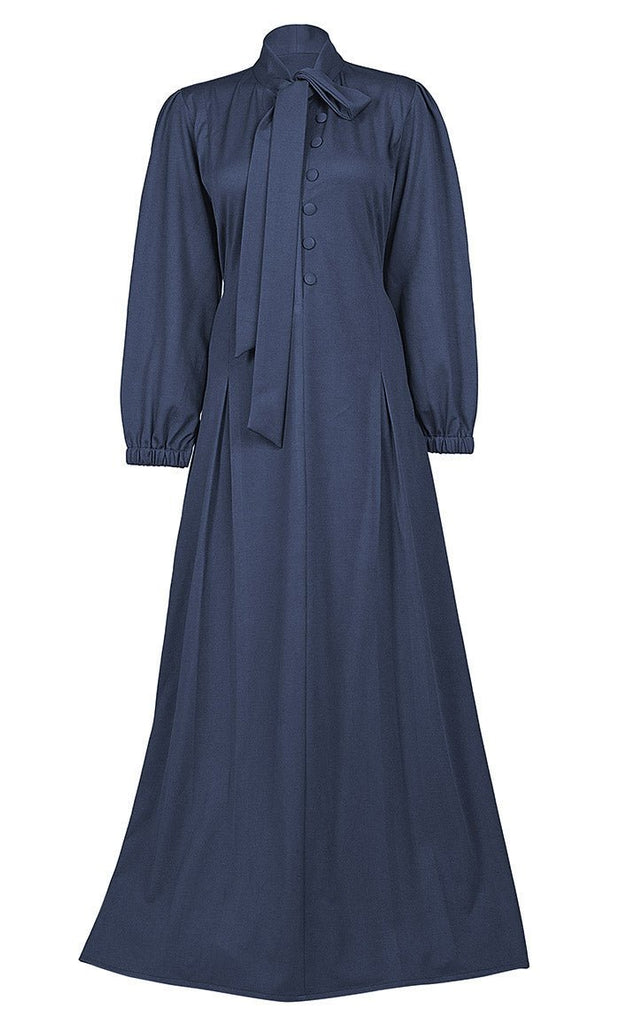 Women's Warm Dark Grey Abaya - Final Sale - EastEssence.com