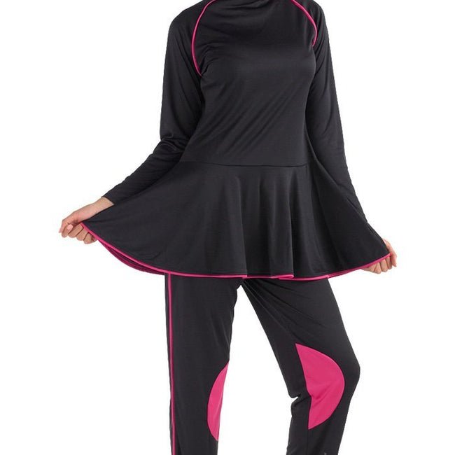 Zahry Black Burqini set