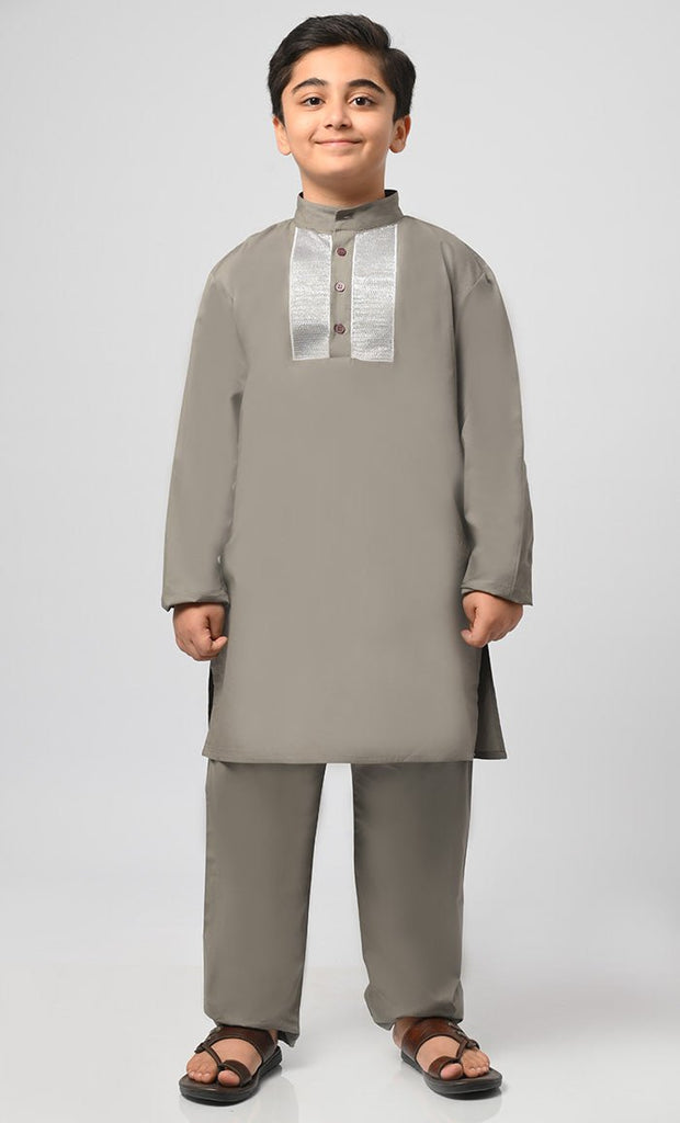 Abdullah Muslim Boys Kurta Pajama Set - EastEssence.com