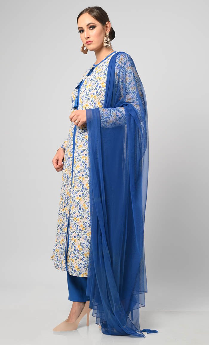 African Floral Printed Salwar Kameez
