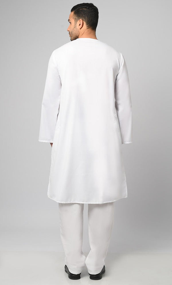 Aleem Modest Muslim Mens Embroidered