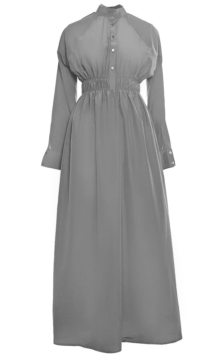 Astonishing Abaya With Waist Detailing - EastEssence.com