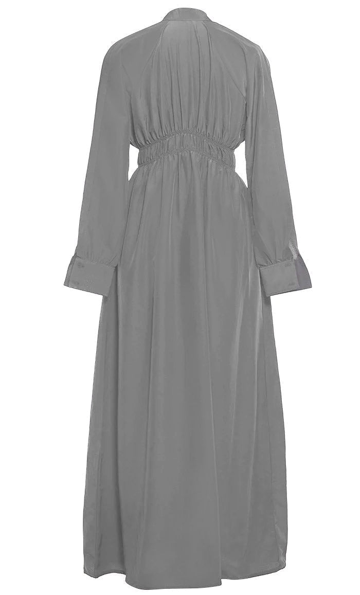 Astonishing Abaya With Waist Detailing - EastEssence.com