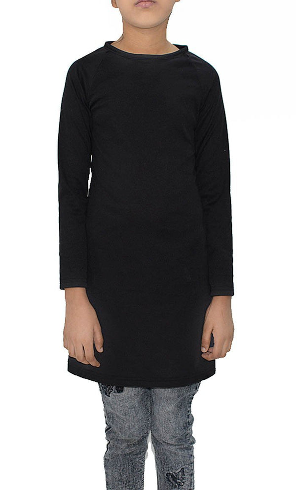 Basic Everyday Kid's Lining-Black - EastEssence.com