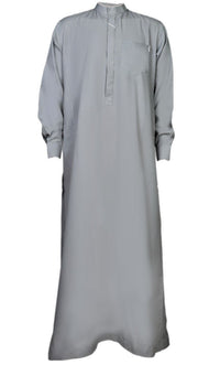Basic Everydaywear Thobe For Men With Pockets