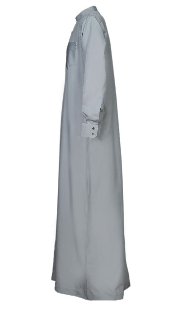 Basic Everydaywear Thobe For Men With Pockets