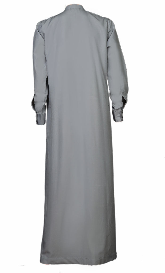 Basic Everydaywear Thobe For Men With Pockets