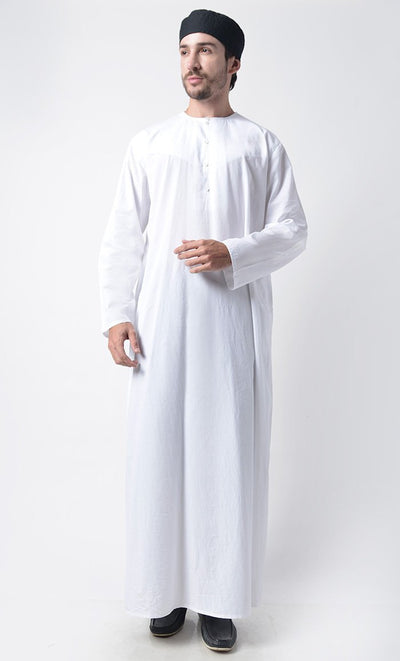 Basic Men's Front Button Detail Thobe