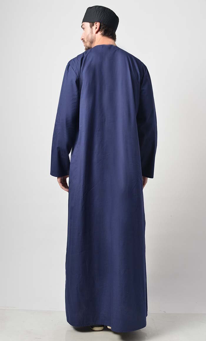Basic Men's Front Yoke Detail Thobe