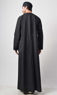 Basic Men's Front Yoke Detail Thobe