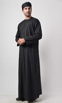 Basic Men's Front Yoke Detail Thobe