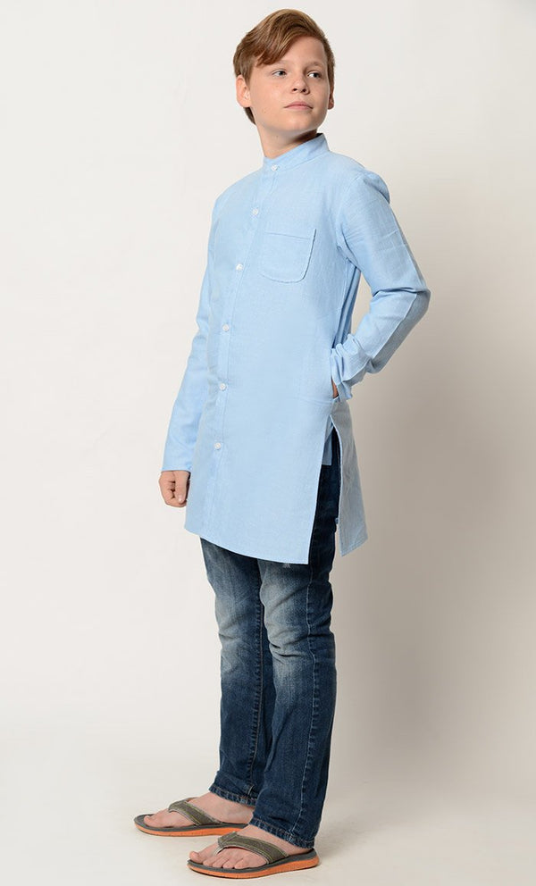 Basic Plain Kurta for boy - EastEssence.com