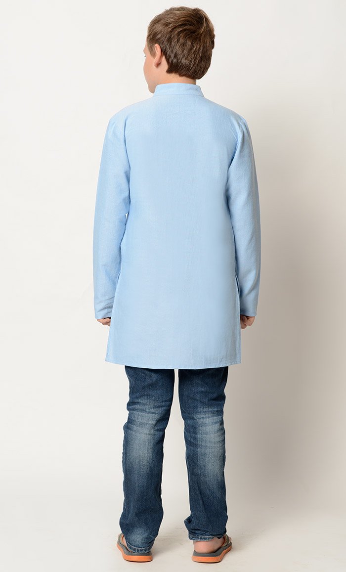 Basic Plain Kurta for boy - EastEssence.com