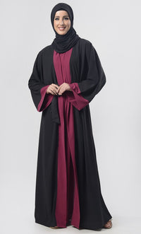 Beautiful Contrast Detailing Shrug - EastEssence.com
