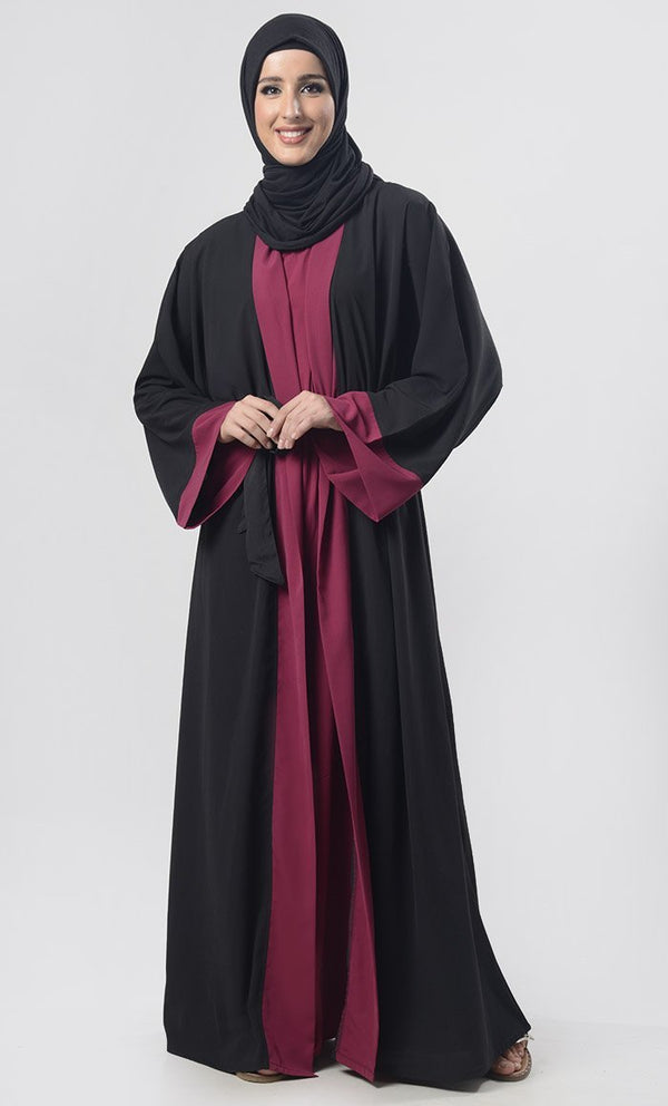 Beautiful Contrast Detailing Shrug - EastEssence.com