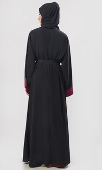 Beautiful Contrast Detailing Shrug - EastEssence.com