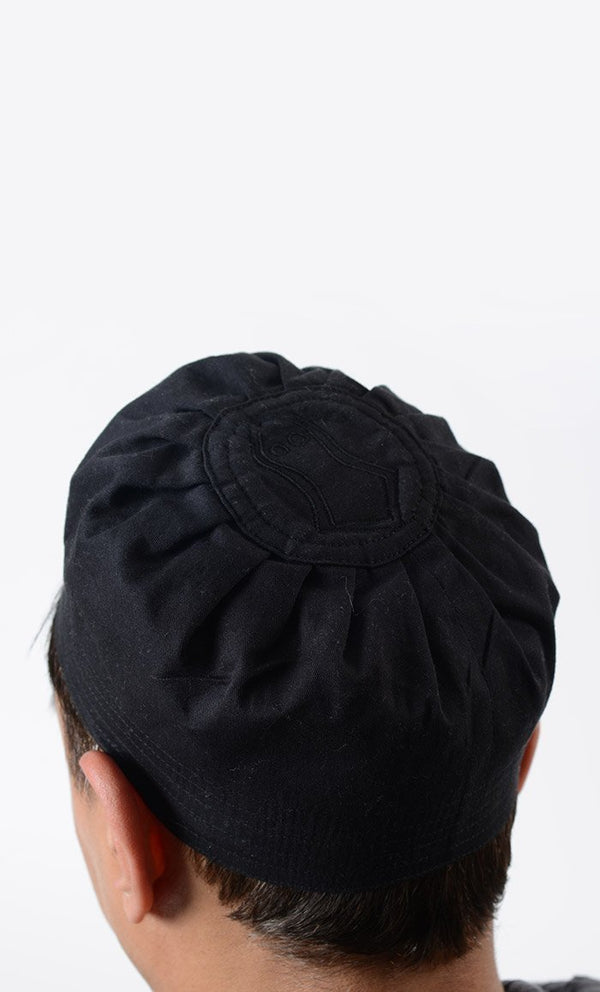Black Cotton Kufi