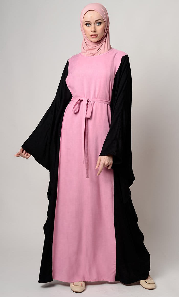 Caftan en rayonne à nouer