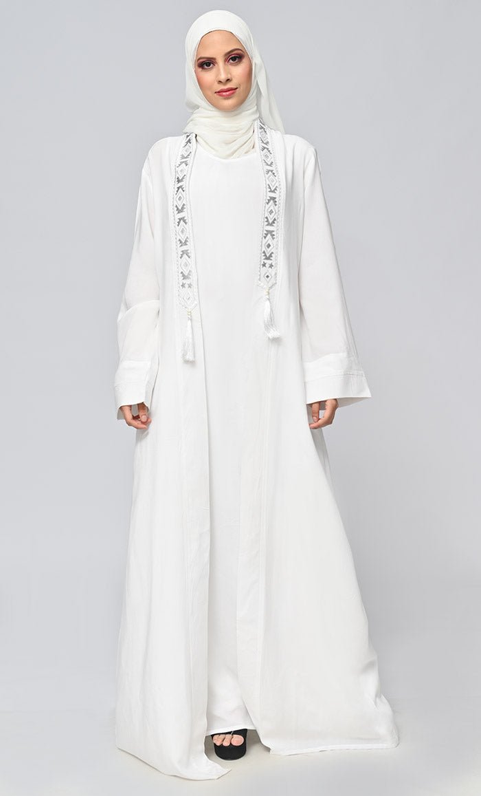 Buy Islamic Front Embroidered Detailing 2Pc Set