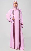 Buy Islamic Front Embroidered Detailing 2PC Set - EastEssence.com