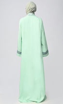Buy Islamic Front Embroidered Detailing 2PC Set - EastEssence.com