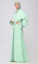 Buy Islamic Front Embroidered Detailing 2PC Set - EastEssence.com
