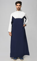 Buy Mens Islamic Contrasted Thobe