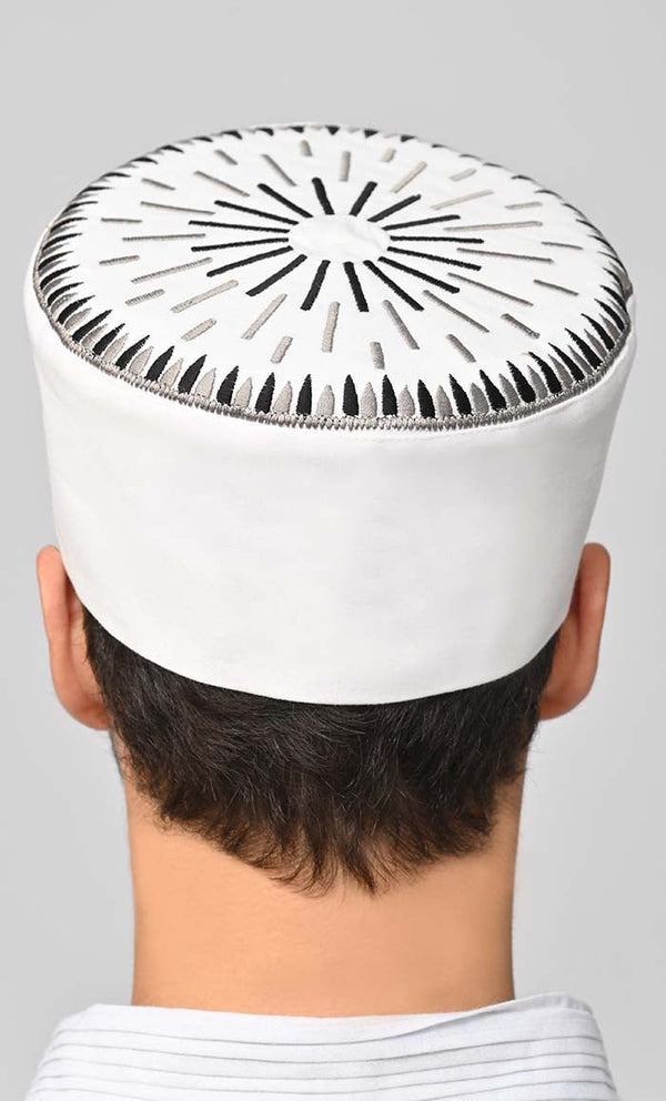 Buy Mercerised Cotton Zulfiqar Kufi - EastEssence.com