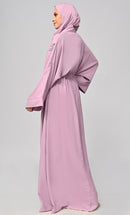 Buy Modest Islamic Embroidered Detailing Shrug\Bisht - EastEssence.com