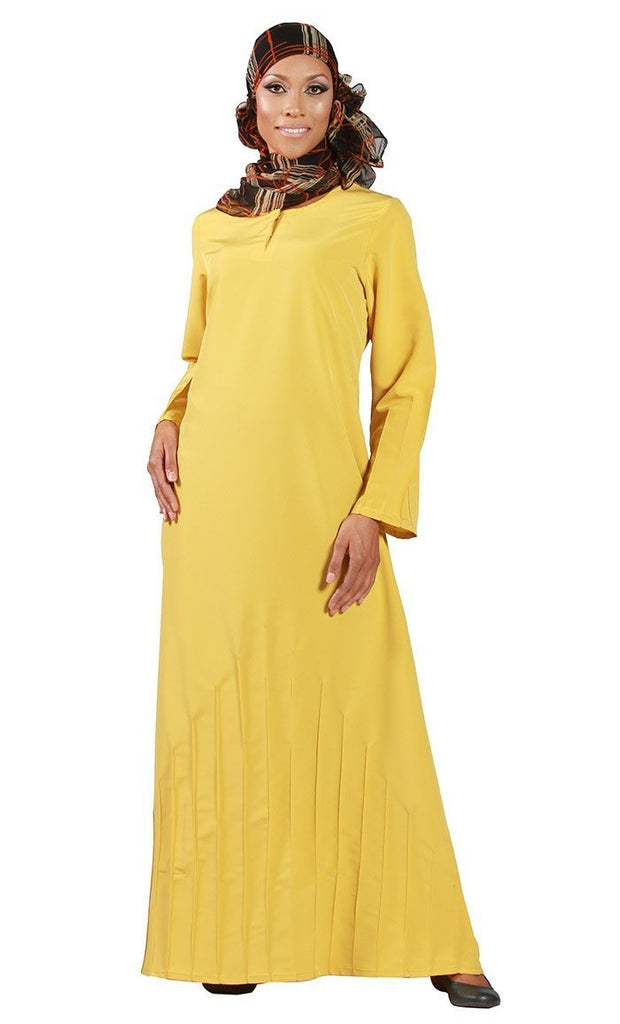 Casual Everyday Comfortable Abaya Dress - EastEssence.com