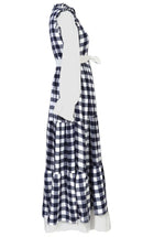 Check Printed Tiered Abaya - EastEssence.com