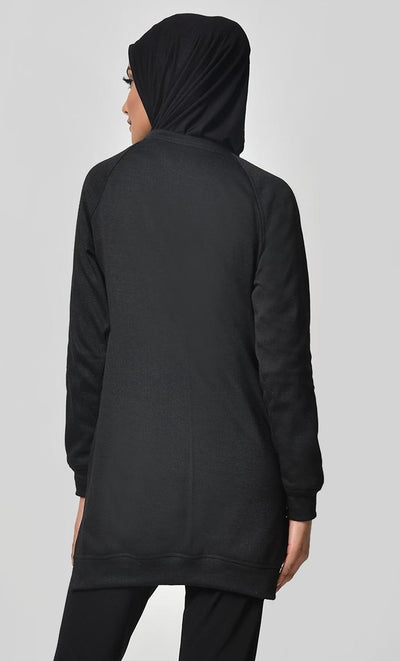 Color of Fall Designed Hoodie- Black - EastEssence.com