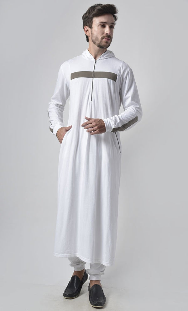 Color Stripe Casual Everyday Jersey Set for Men