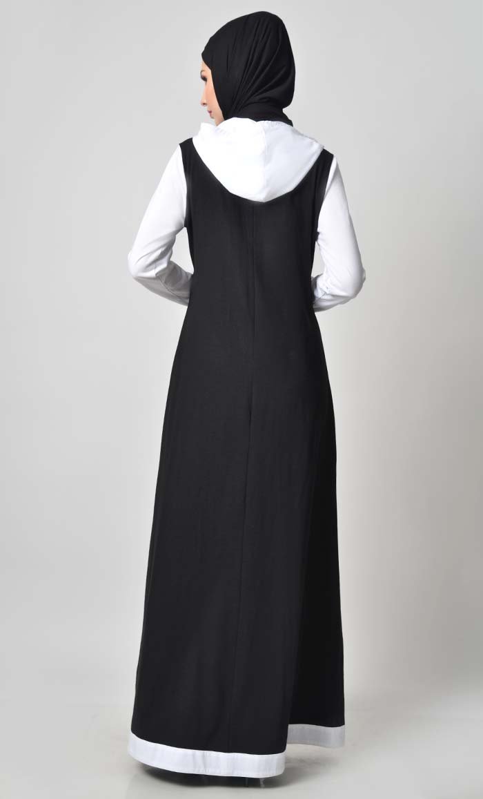 Comfy Hooded Jersey Abaya