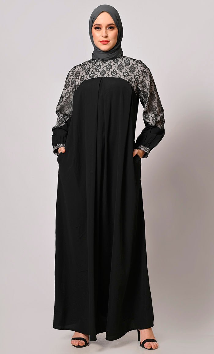 Contemporary Classics Black Abaya