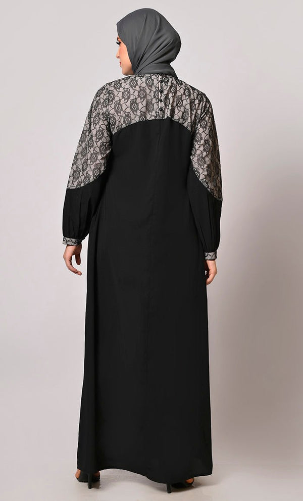 Contemporary Classics Black Abaya
