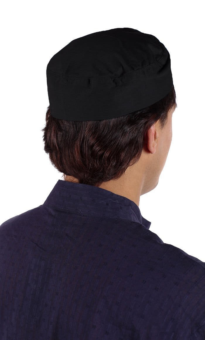 Kufi en coton noir