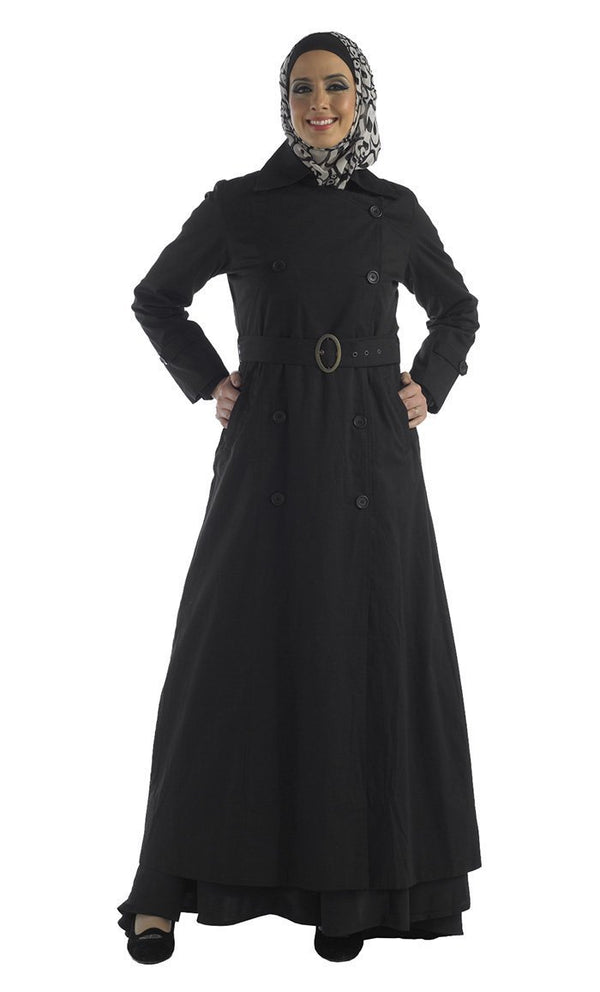 Cotton Twill Jilbab Jacket - EastEssence.com