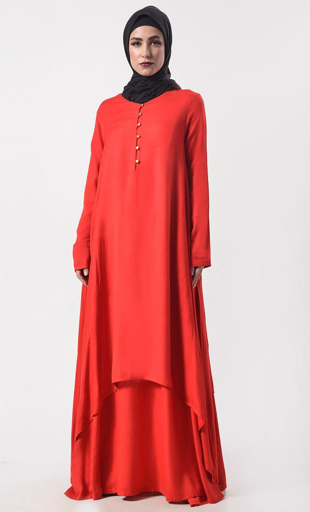 Double Layer Rayon Prayer Abaya in New Summer Colors - EastEssence.com