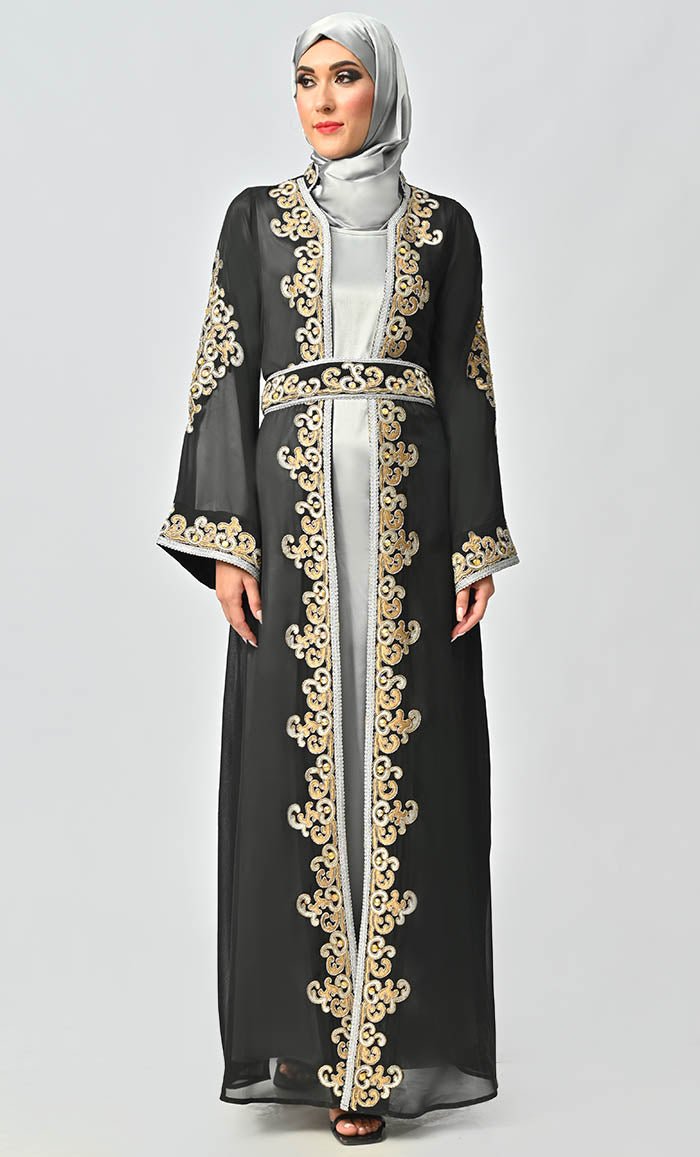 Included Grey Satin Inner