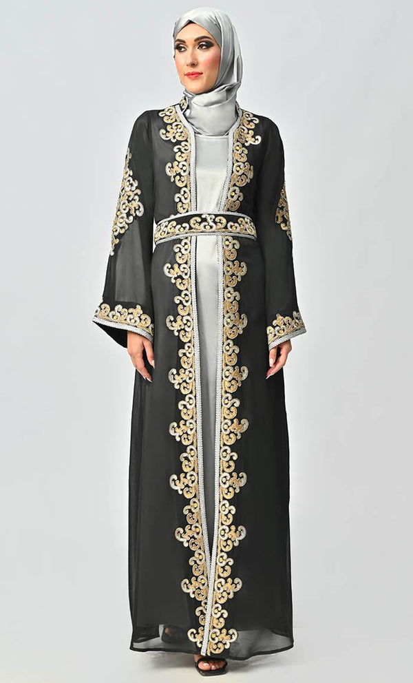 Included Grey Satin Inner