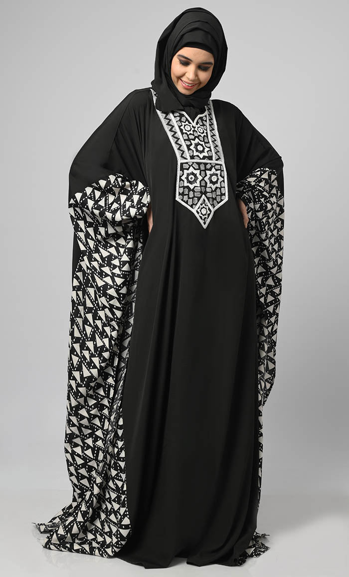 Kaftan Style Long Abaya